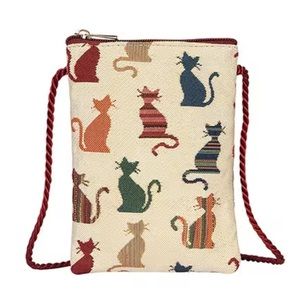 Signare Cheeky Smart Cross Body Cat Bag Phone Holder